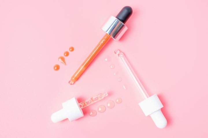 Des produits de sérums anti-âge